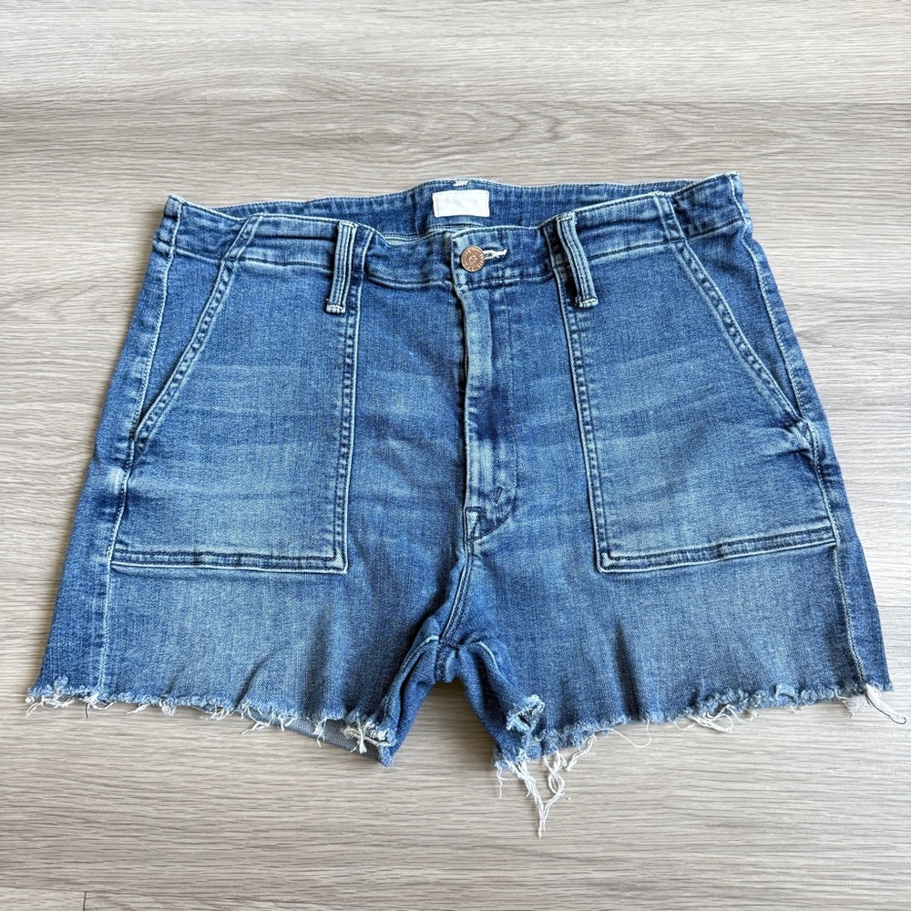 MOTHER Shaker Chop Short – Groovin’ Wash | Size 31